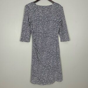 J. McLaughlin Catalina Knit Dress Women’s Size S Knee Length Preppy Classic